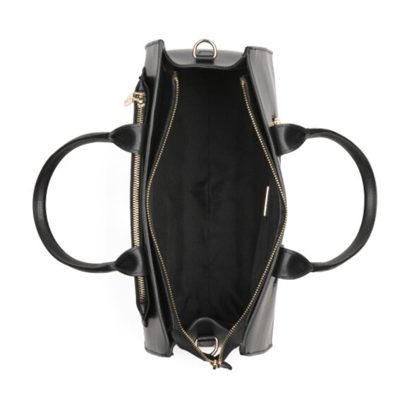 OFFICINA ARTIGIANA Made In Italy Ruga Leather Structured Shoulder handBag - Picture 3 of 11